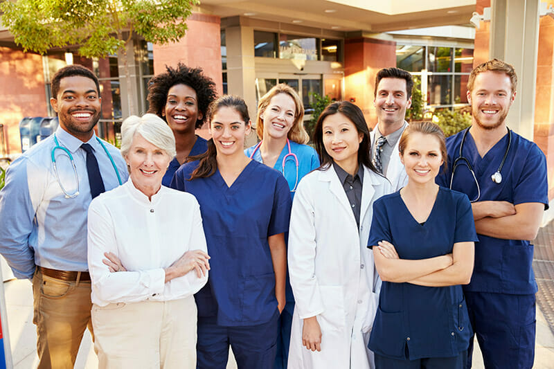 a team of nurses
