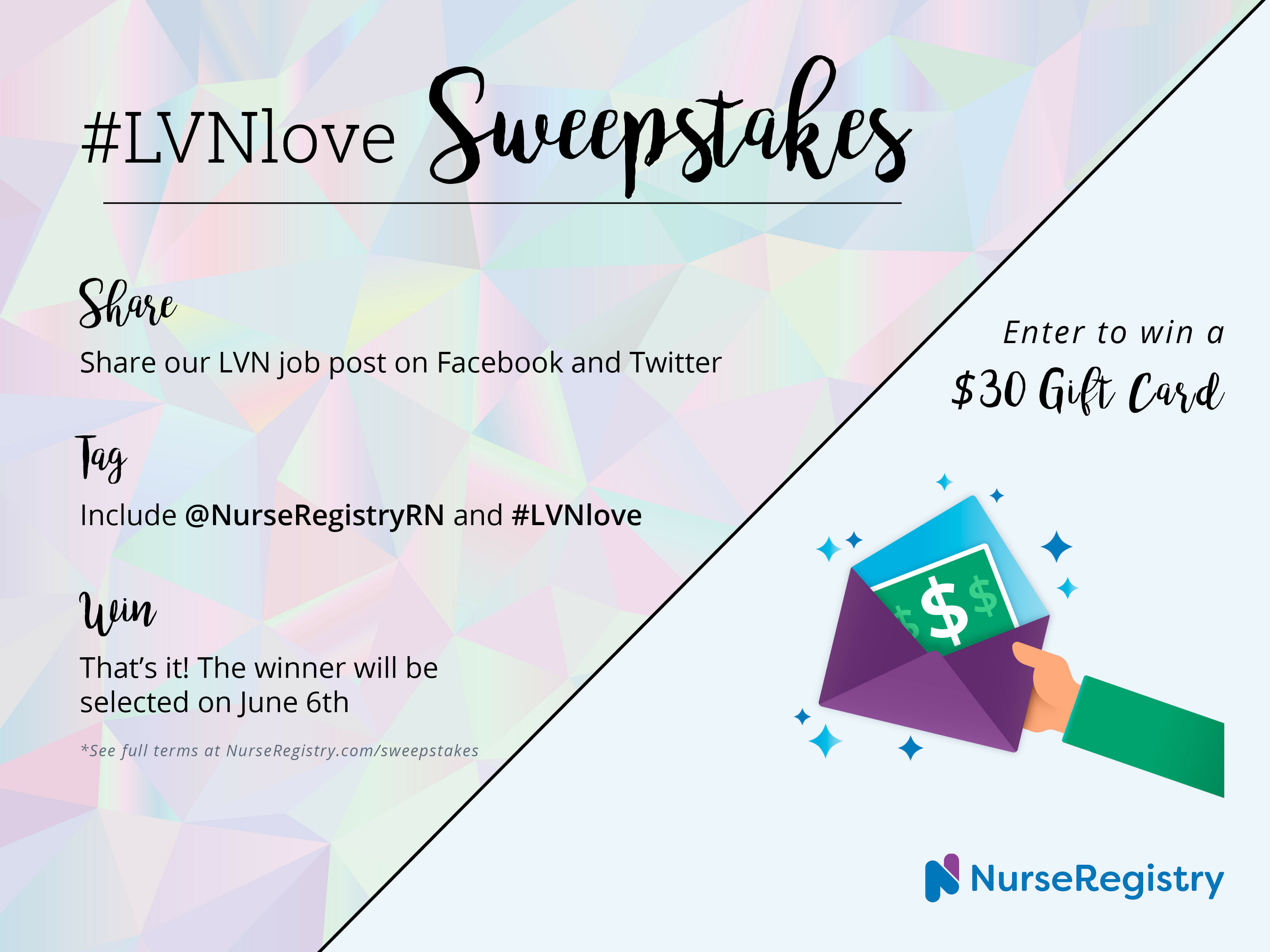 LVNlove sweepstakes
