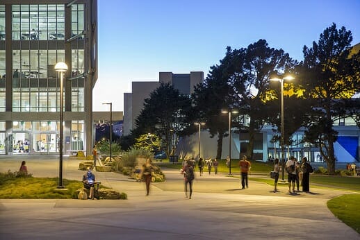 University of San Francisco school of nursing campus