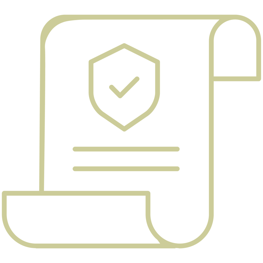 NDA Agreement icon gold NDA agreement gold icon
