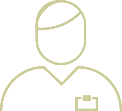 employee icon gold