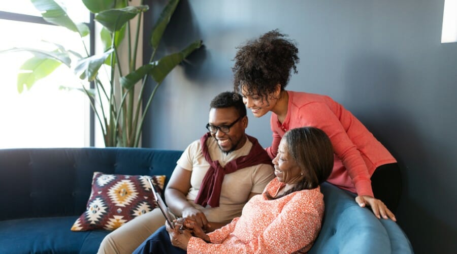 A nurse setting family time boundaries.