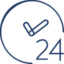 24 hour support icon