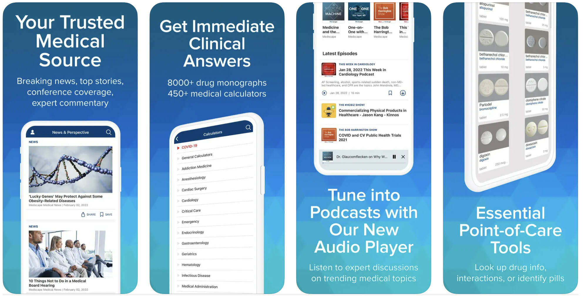 Medscape Nurse App Screenshots