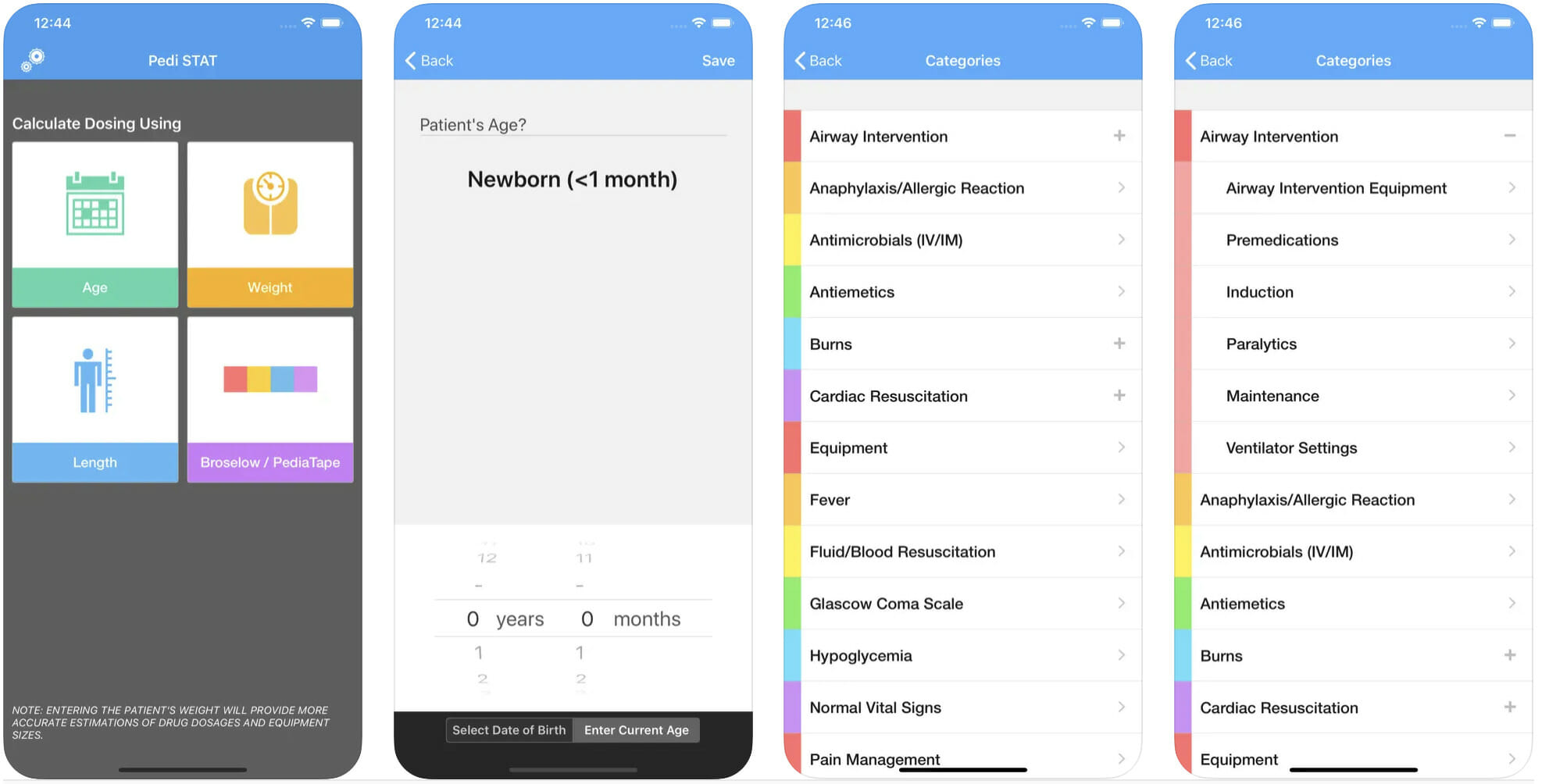 Pedi Nurse App Screenshots