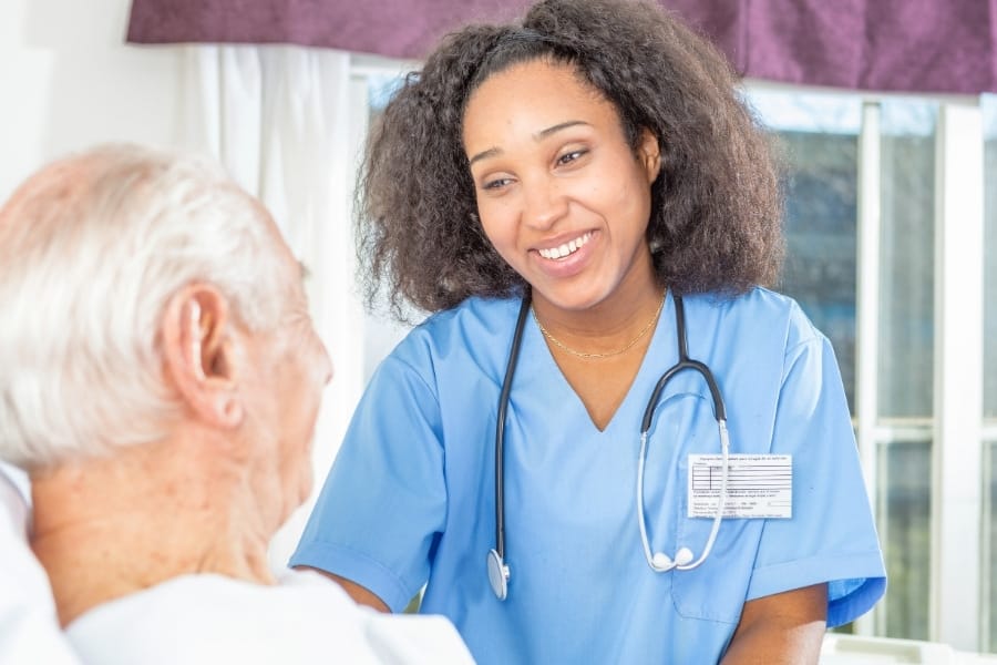 healthcare staffing services san bernardino Nurse at a skilled nursing facility in San Bernardino