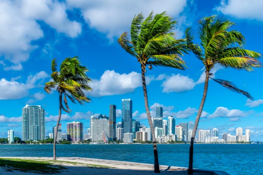 Miami, Florida skyline