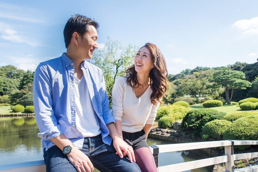 Affluent couple in los angeles