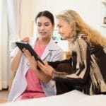 post op nurse and patient from Fort Lauderdale