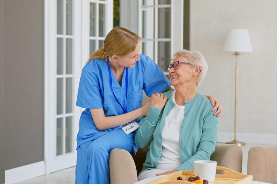 private nurse in modesto ca private nurse and her client in Modesto