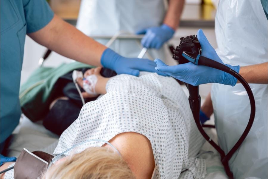 A medical procedure